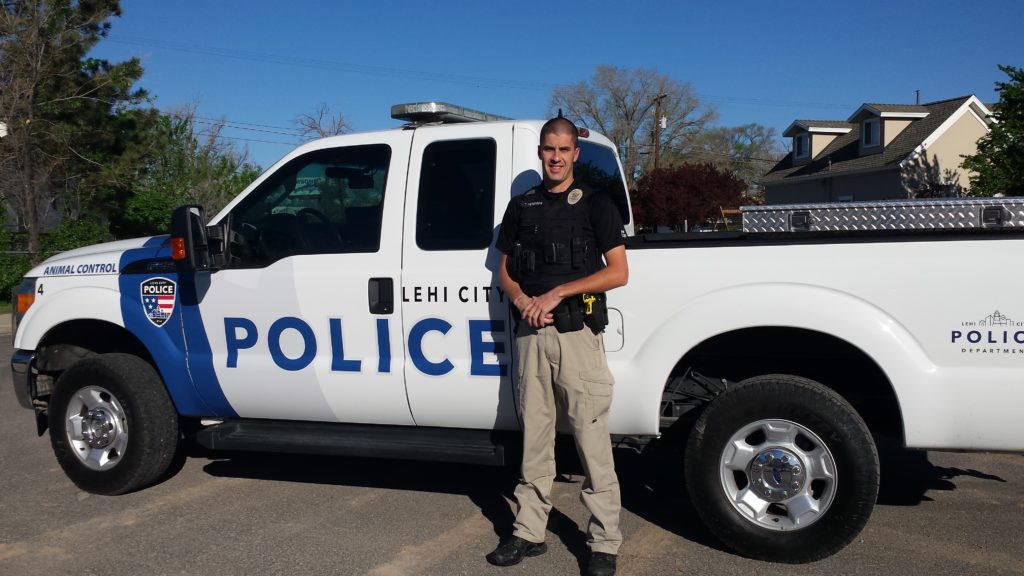 Tyler J. Peterson, Lehi Animal Control officer.