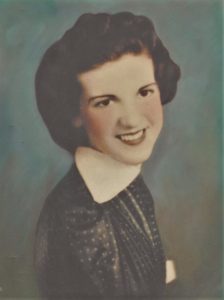Sarah Price as a senior in high school.