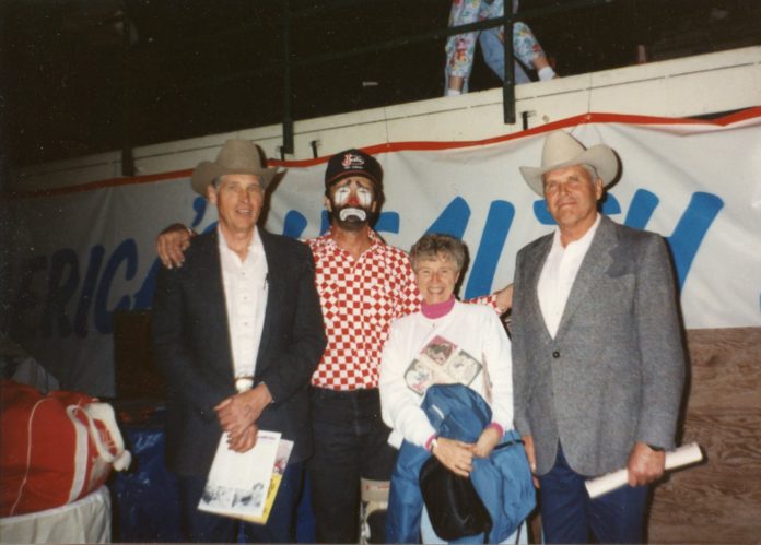 dona with mel and lecil harris